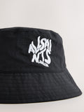 smALLSAINTS bucket hat Black Orlando Logo (British brand)