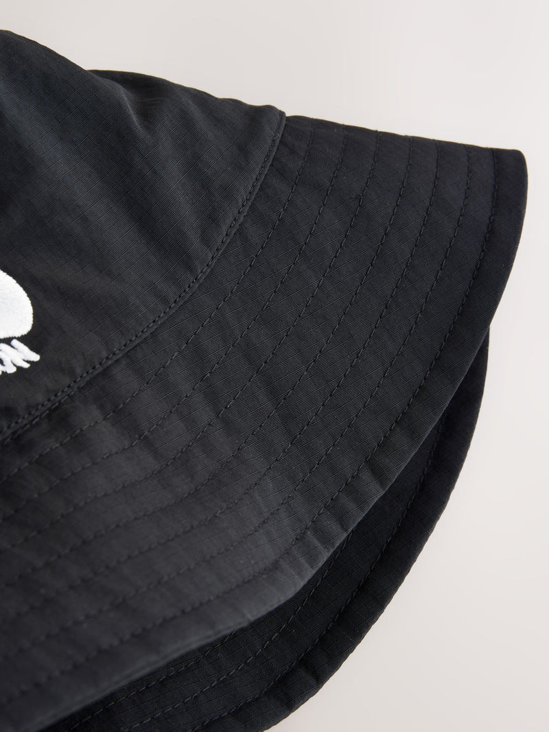 smALLSAINTS bucket hat Black Orlando Logo (British brand)