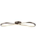 Searchlight Infinity LED ceiling light satin nickel, imported from the UK