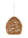Searchlight Kaia woven rattan pendant light - British product