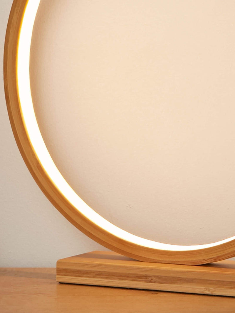 Searchlight Portal table lamp bamboo 32cm (British brand)