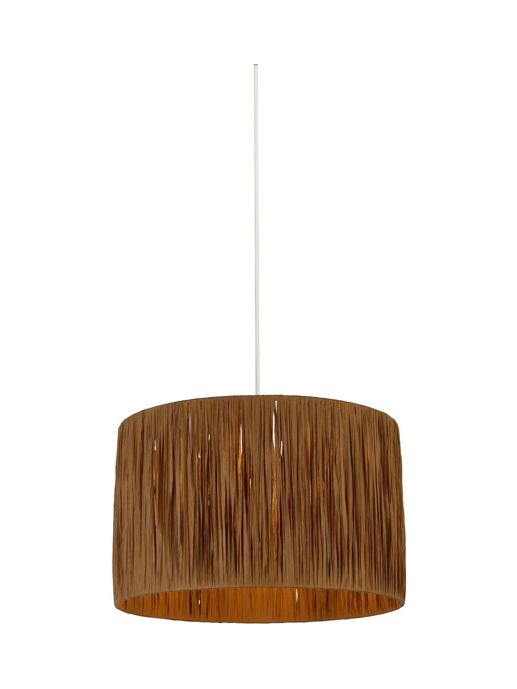 Searchlight Isadora raffia ceiling light shade 35cm (British brand)