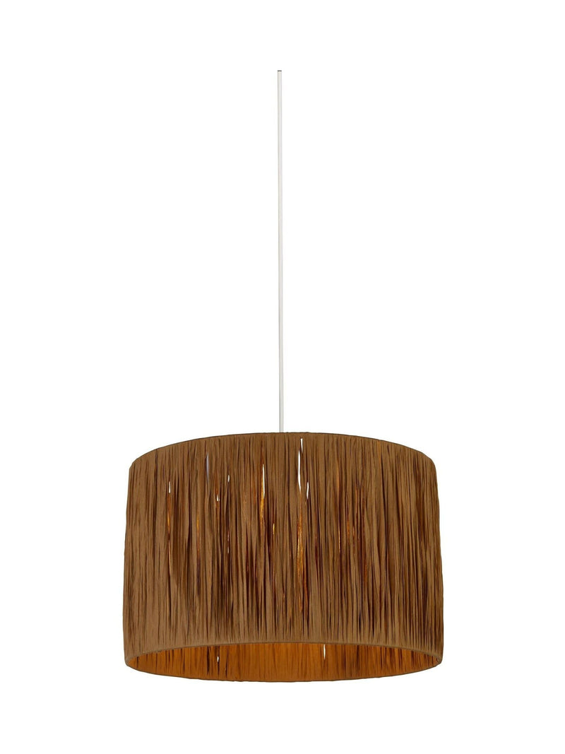 Searchlight Isadora raffia ceiling light shade 35cm (British brand)