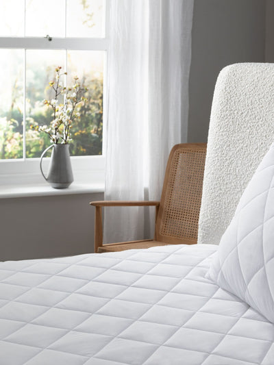 Next FBC Allergy Defence White Mattress Protector- Buy online at McGrocer