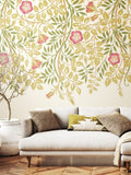 Origin Murals Rose Pink Cascading Rosehip 2.8m x 3.5m Wall Mural