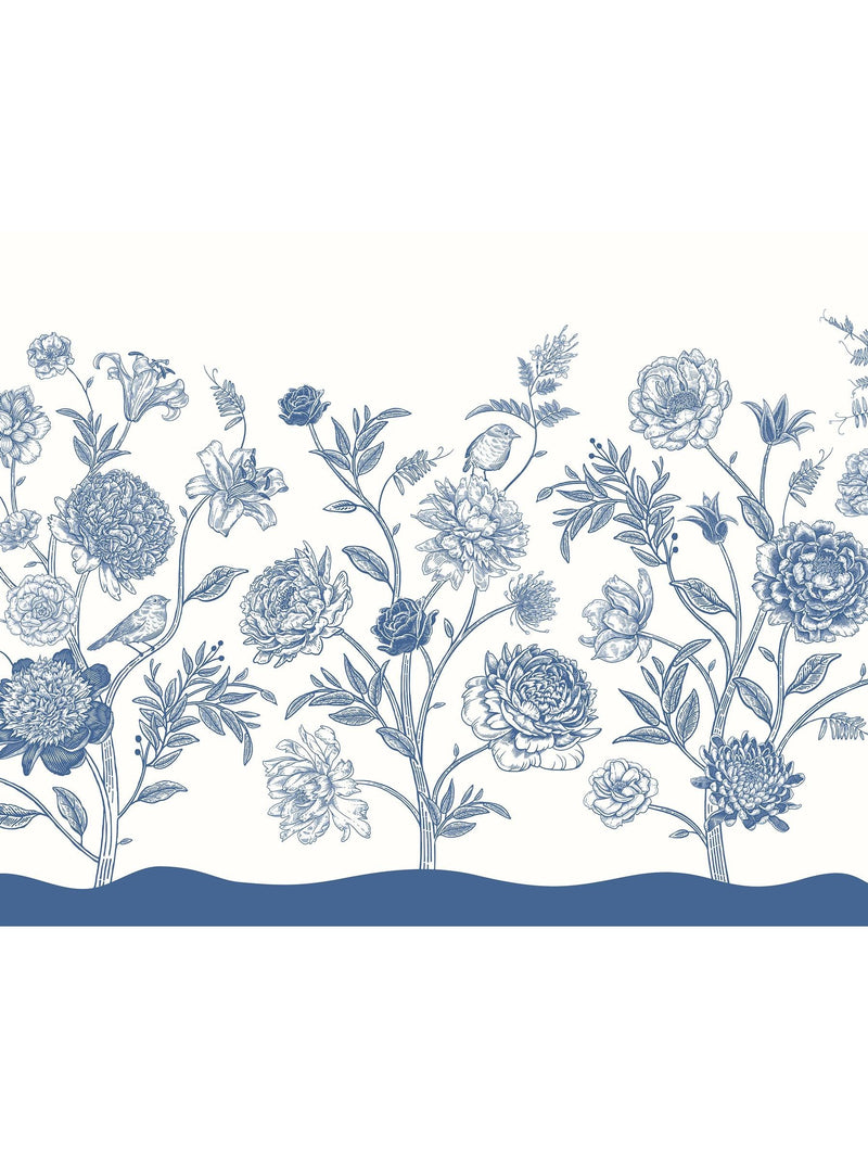 Origin Murals mural Jacobean Rose Trail 2.8x3.5m - British product