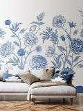 Origin Murals mural Jacobean Rose Trail 2.8x3.5m - British product