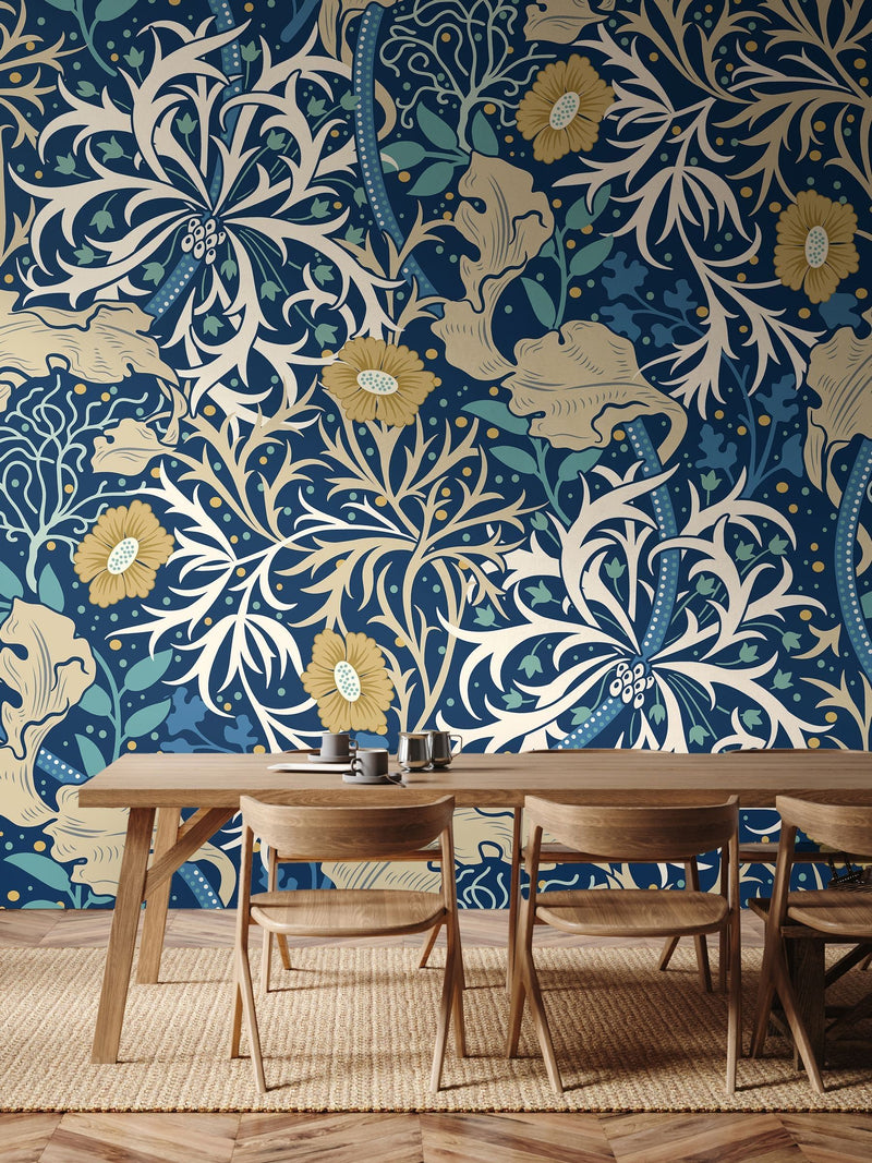 Origin Murals trailing seaweed garden wall mural 2.8m x 3.5m, UK version