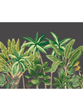 Origin Murals Black Tropical Palm Trees A4 Wallpaper Sample