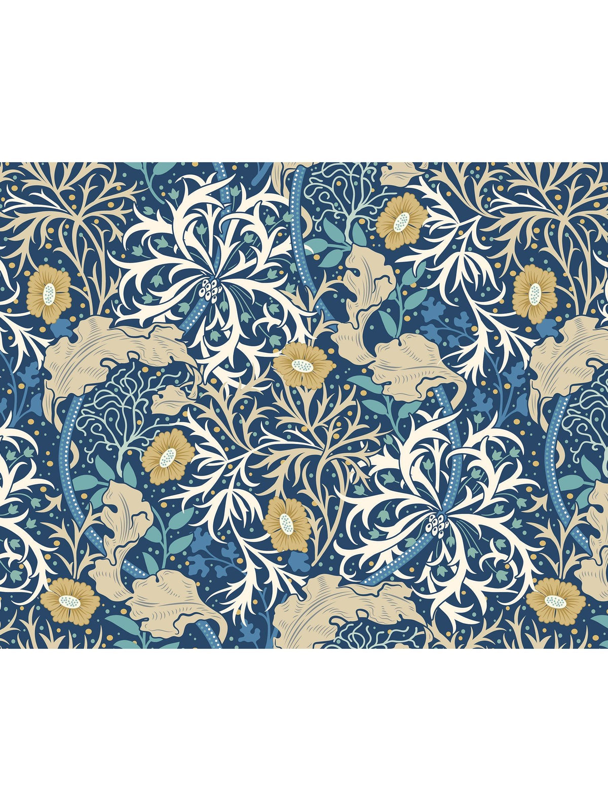 Origin Murals wallpaper sample Trailing Seaweed Garden A4 (British brand)