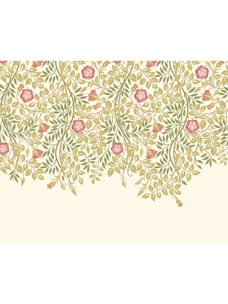 Origin Murals Rose Pink Cascading Rosehip A4 Wallpaper Sample