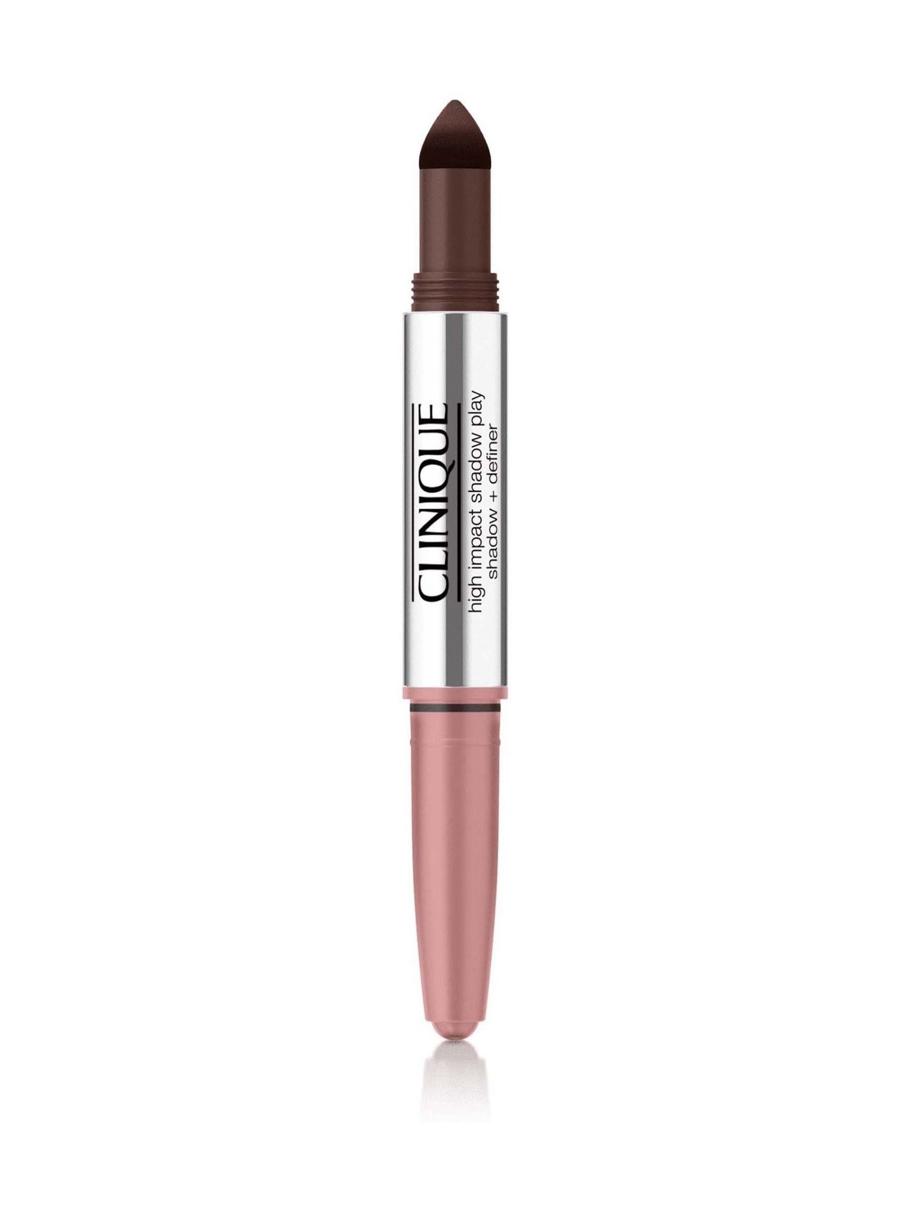 Clinique High Impact Shadow Play Eyeshadow Cafe Au Lait Dual-Ended Eyeshadow Stick