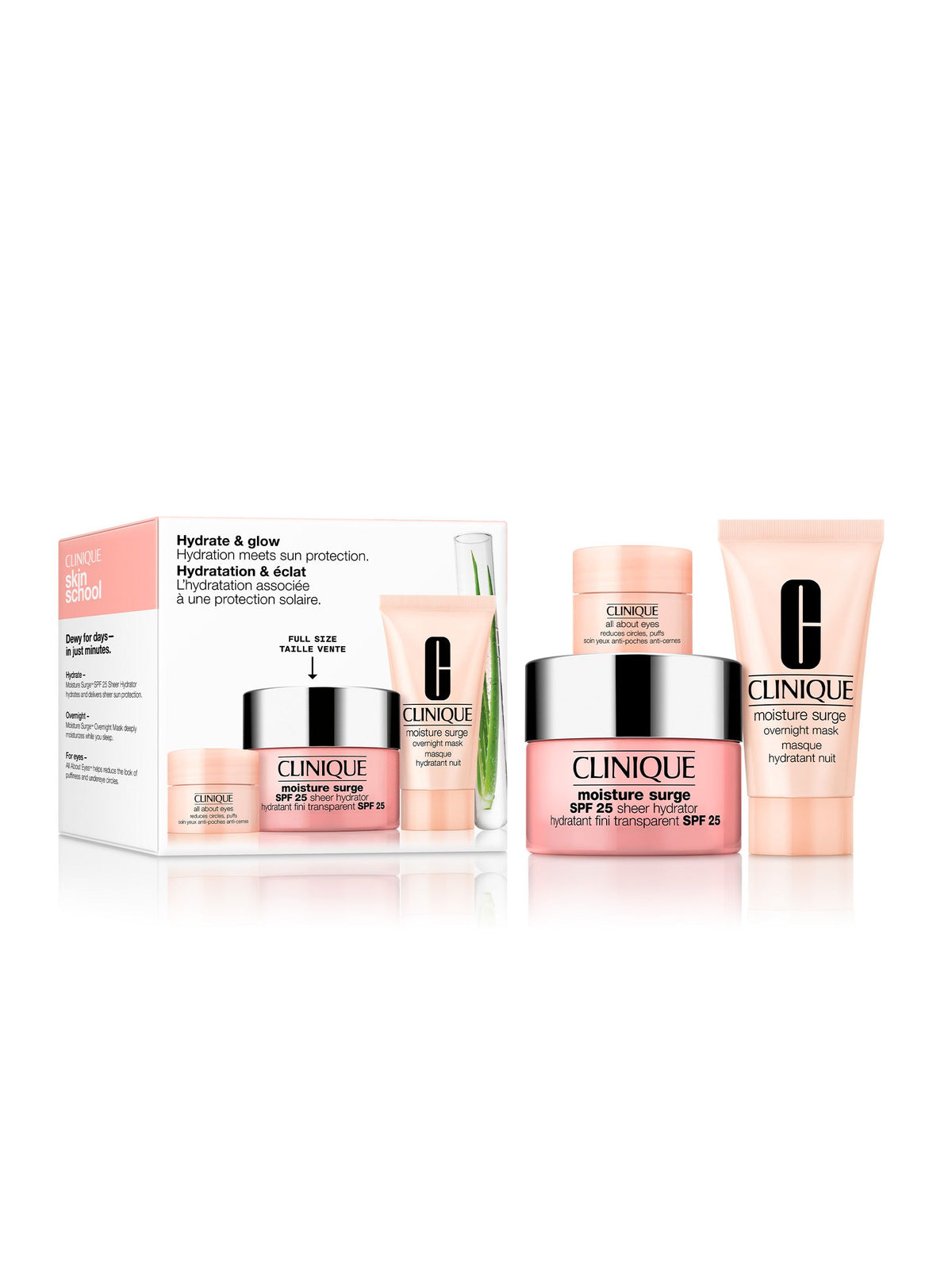 Clinique Hydration Go Gift Set skincare set - British product