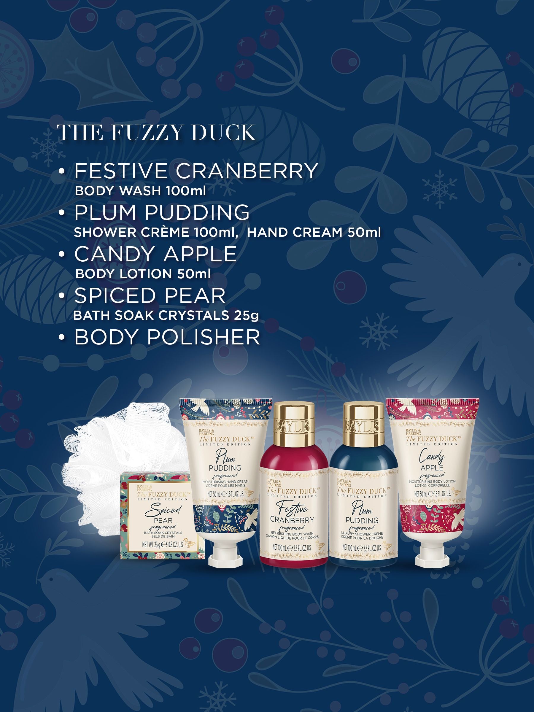 Baylis & Harding The Fuzzy Duck Winter Wonderland Luxury Pamper Present Gift Set