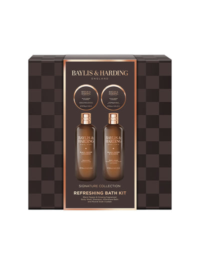Baylis & Harding Black Pepper & Ginseng Herren Luxus Bad-Kit Geschenkset