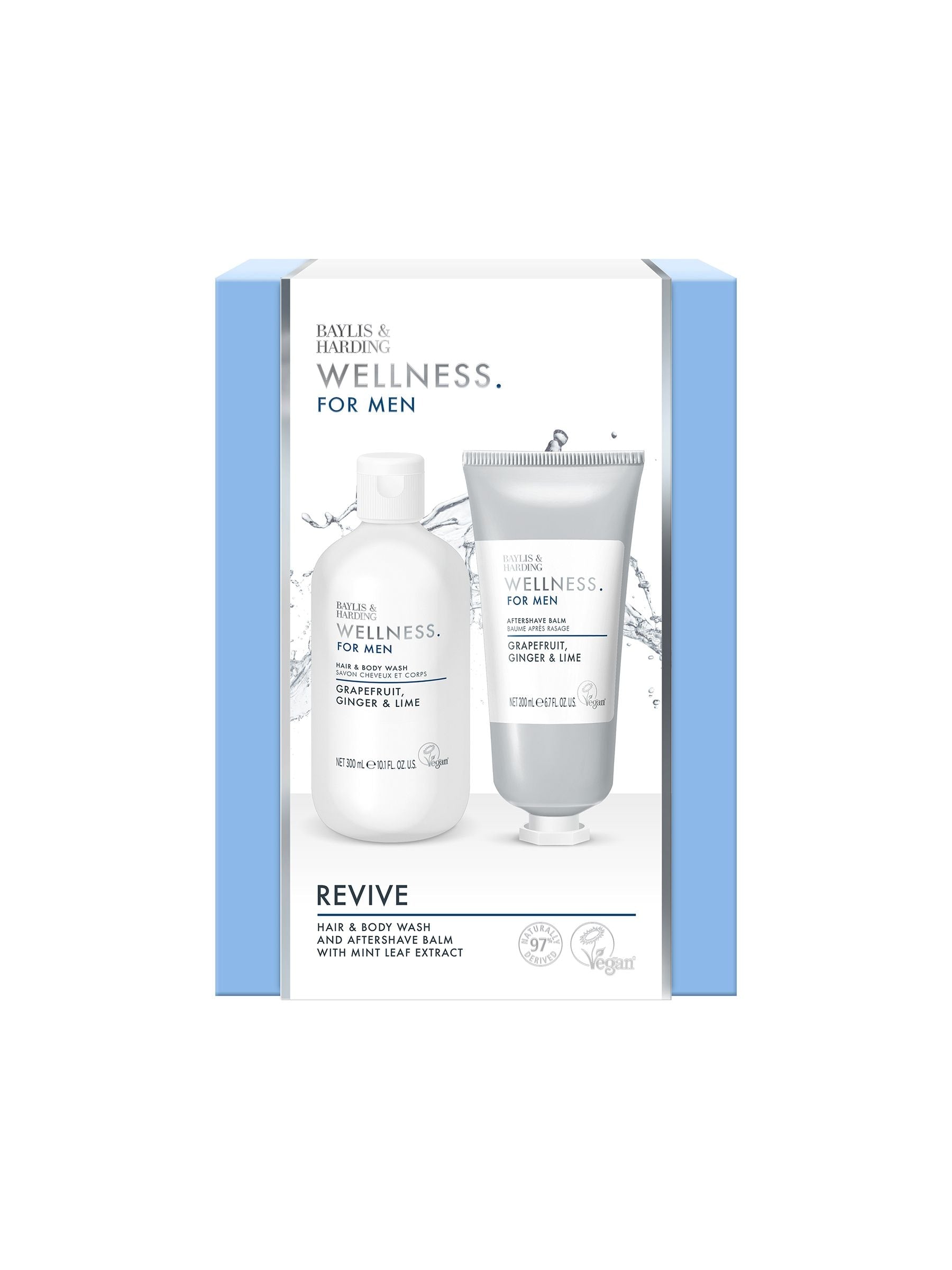 Baylis & Harding Revived & Ready men's gift set - British product