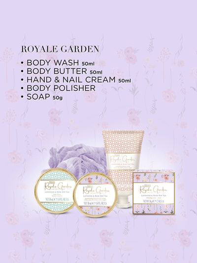 Neste Baylis & Harding Royale Garden Luksuriøs Spa-Boks Gavesett- Kjøp online hos McGrocer