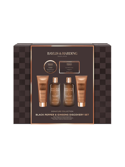 Baylis & Harding Black Pepper & Ginseng Mens Discovery Geschenkset