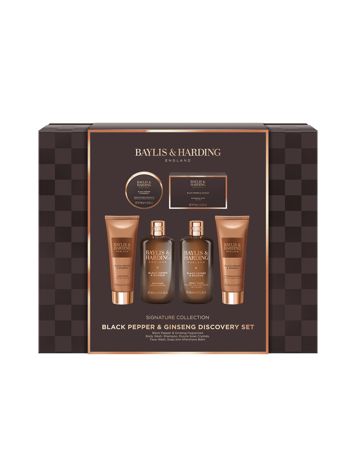 Baylis & Harding Schwarzer Pfeffer & Ginseng Herren-Entdeckungsset