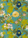 Clarke & Clarke Mulberry Gilver Passiflora Exotica Wallpaper