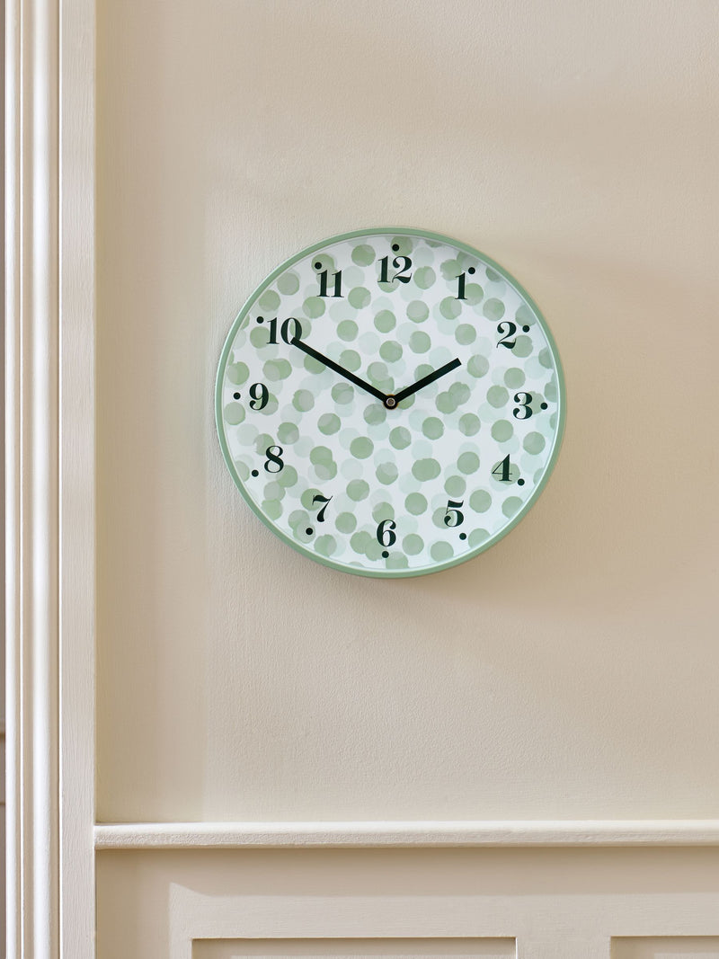 Isla Multicolour Floral Wall Clock 30cm