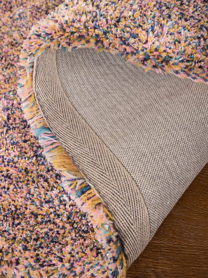 Multicoloured speckle runner rug, UK version