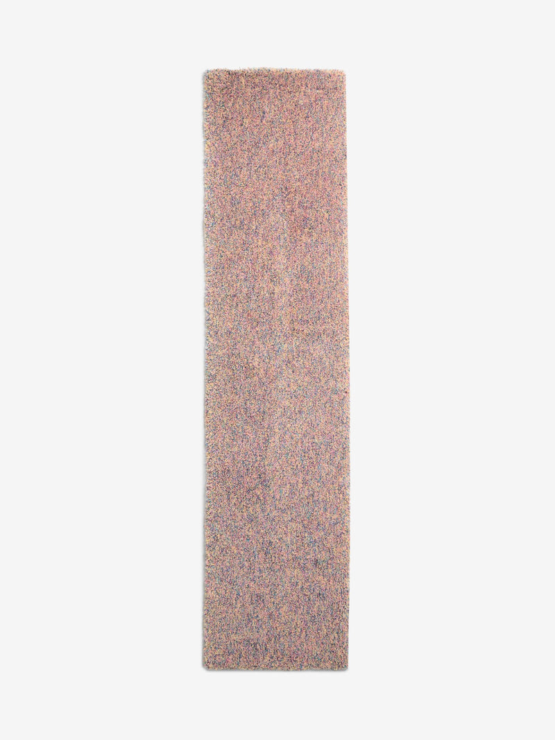 Multicoloured speckle runner rug, UK version