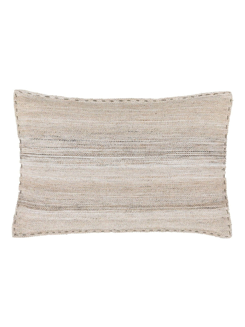 Gallery Home grey stitched cushion 40x60cm (British brand)
