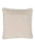Gallery Home grey textured fringe cushion 50x50cm - British product