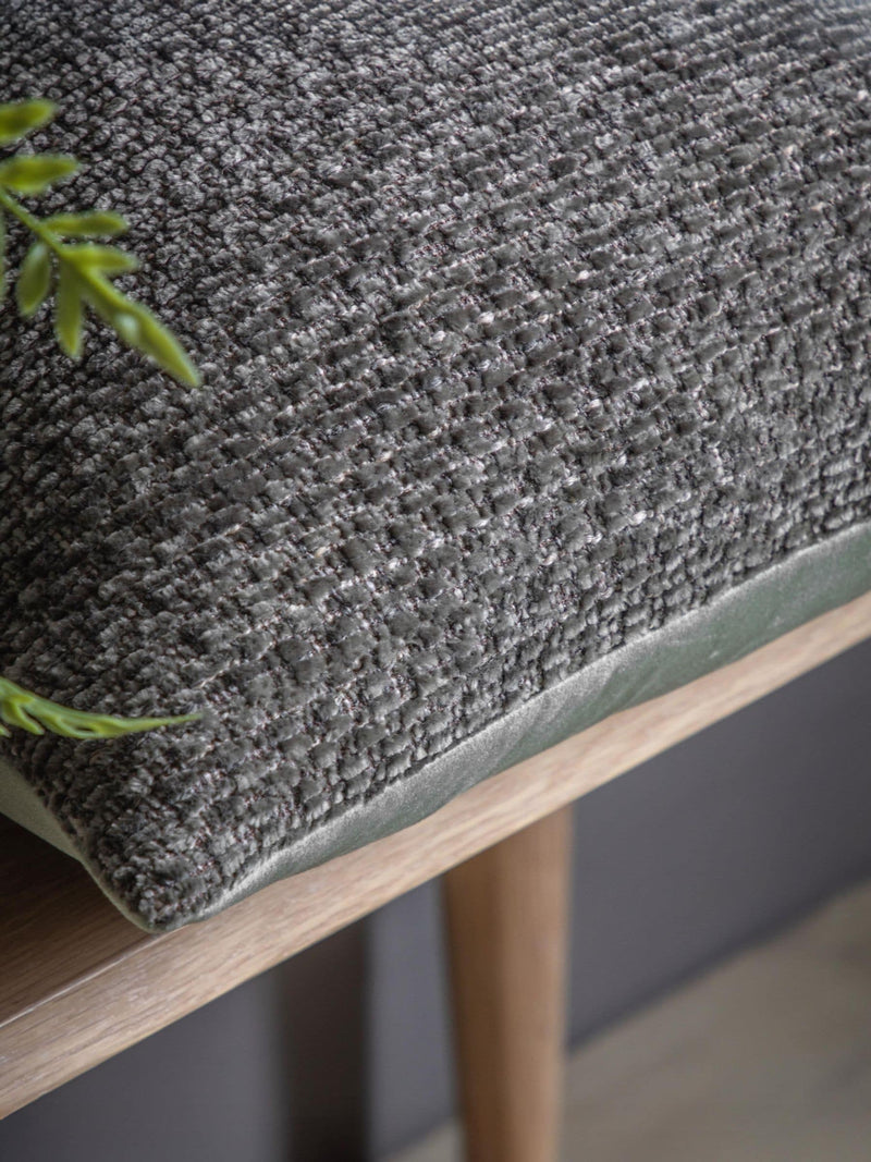 Gallery Home green chenille cushion 55cm, UK version