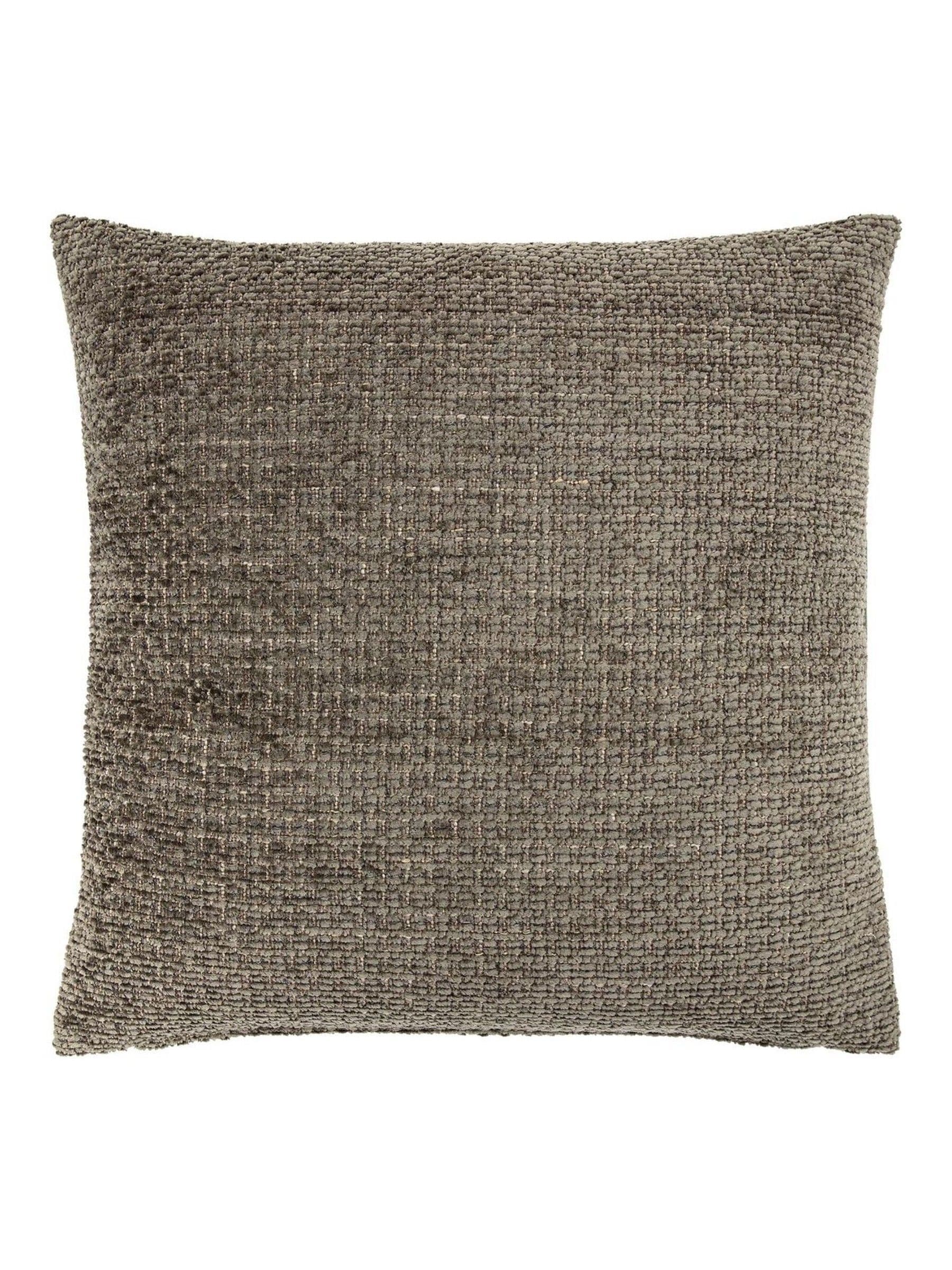 Gallery Home green chenille cushion 55cm, UK version