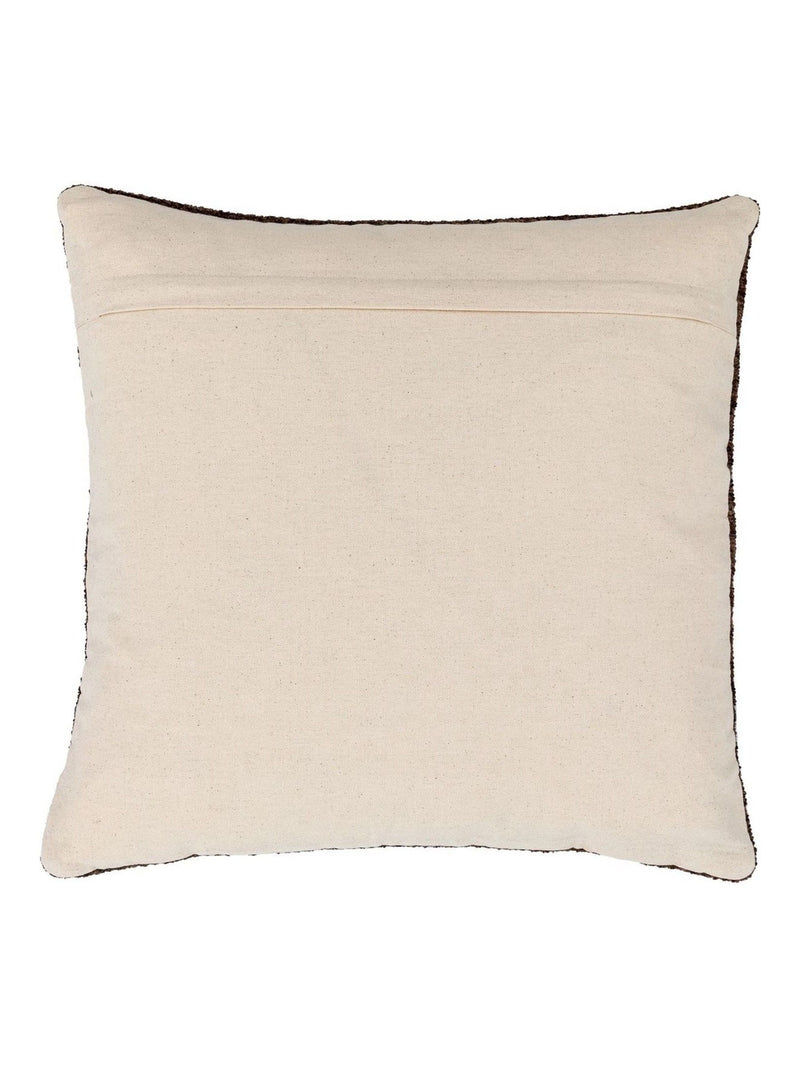 Gallery Home brown chenille cushion 50x50cm (British brand)