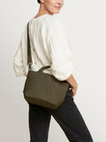NAGHEDI Green Small ST Barths Tote Bag
