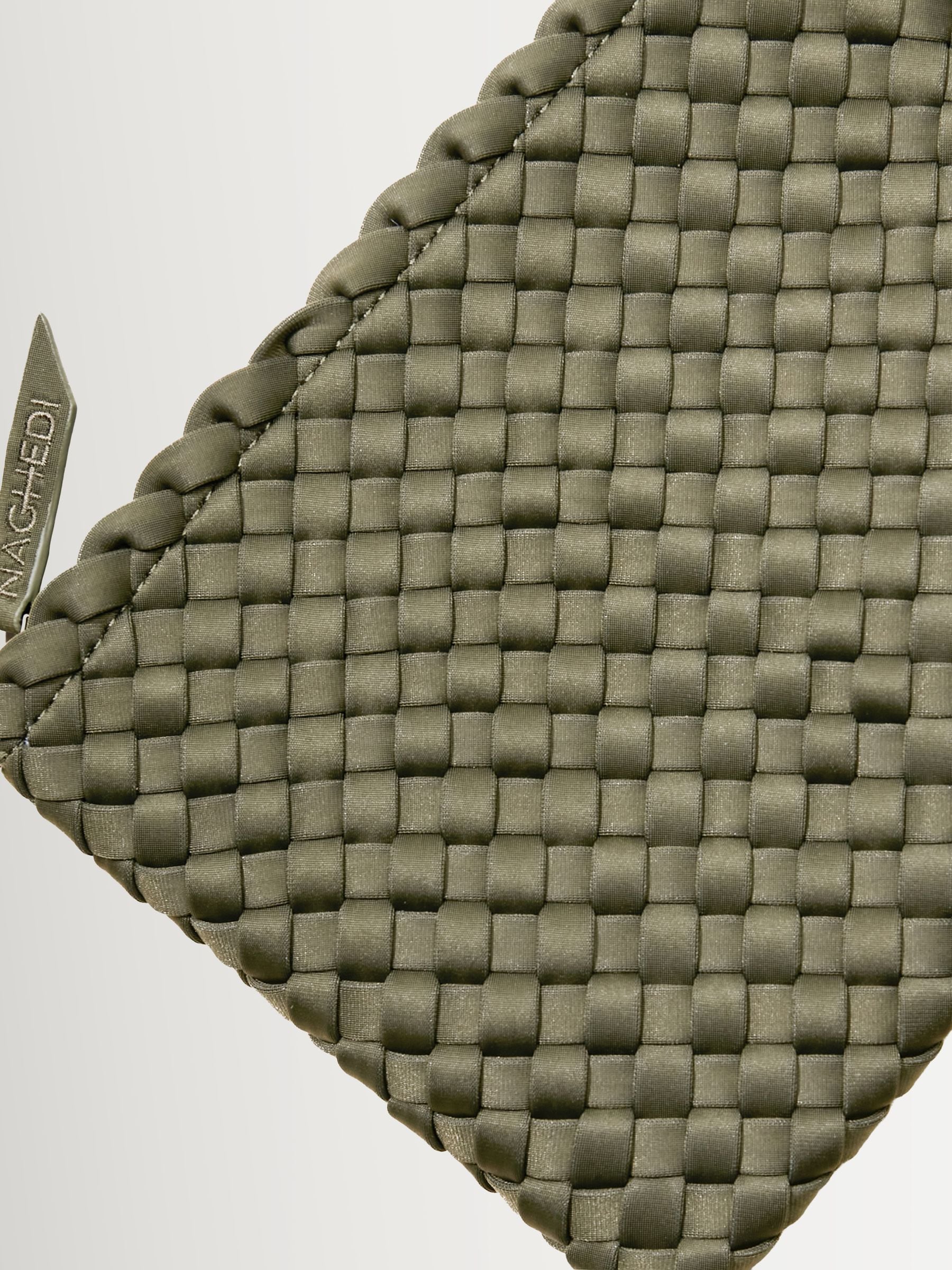 NAGHEDI Green Small ST Barths Tote Bag