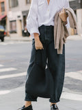 NAGHEDI black medium hobo bag (British brand)