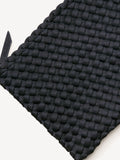 NAGHEDI black medium hobo bag (British brand)