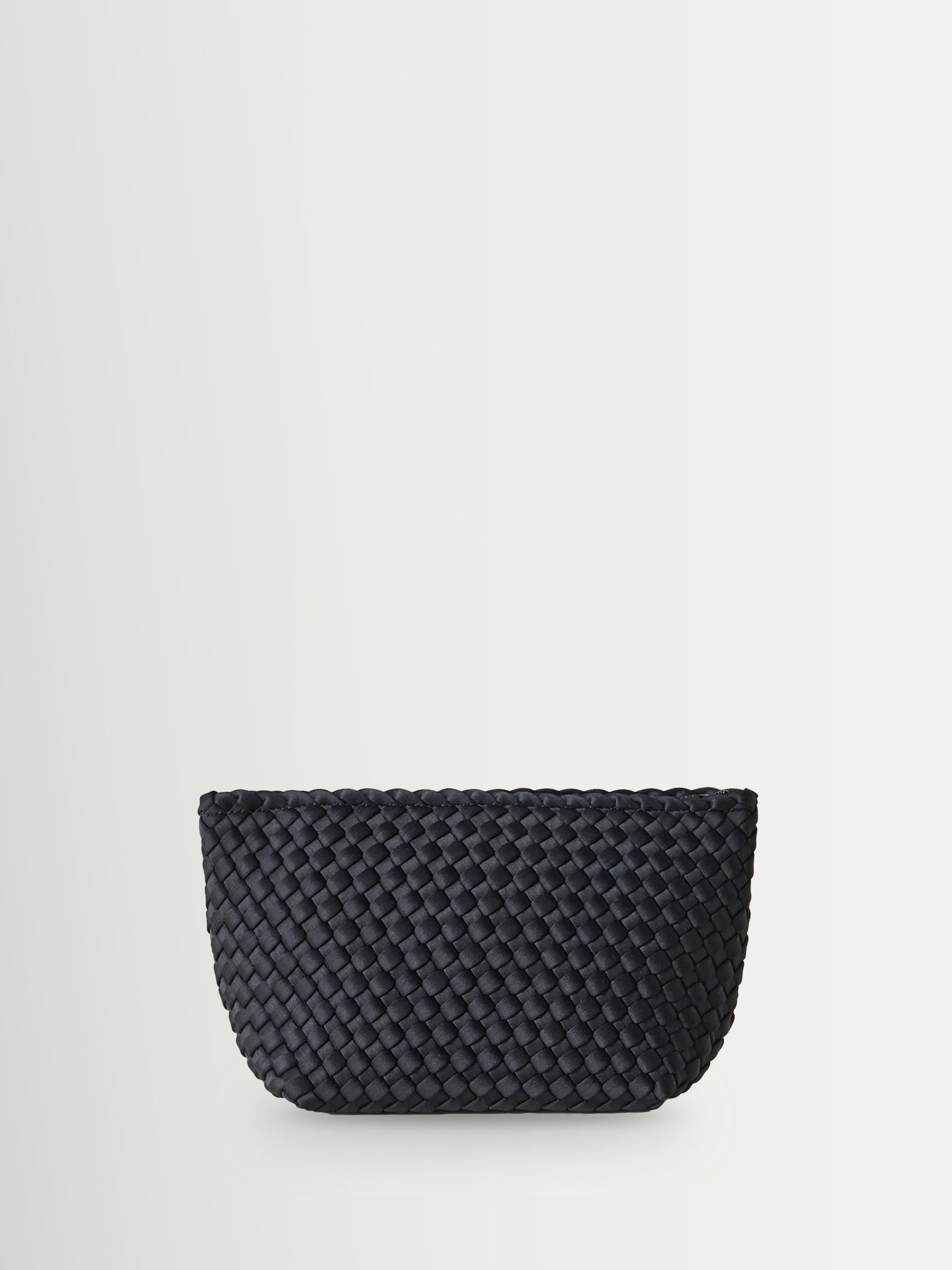 NAGHEDI black large Portofino cosmetic case bag, imported from the UK