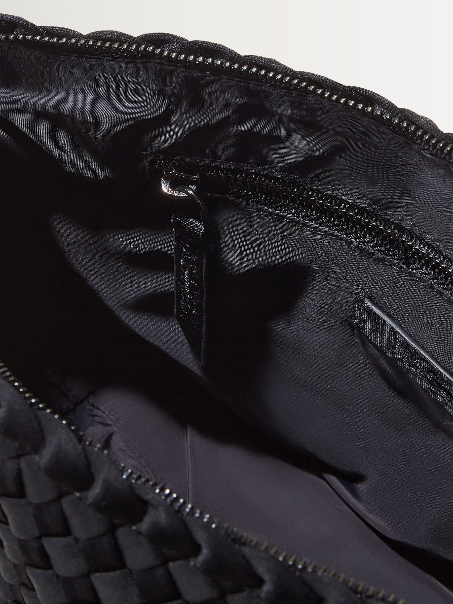 NAGHEDI black large Portofino cosmetic case bag, imported from the UK