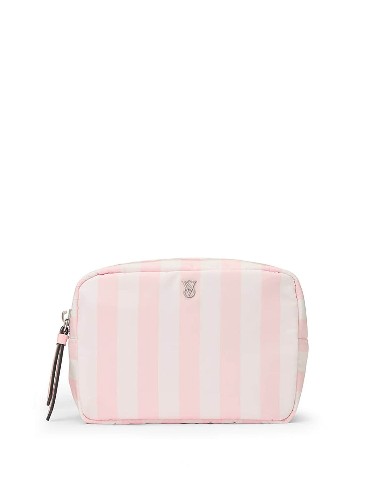 Victoria's Secret makeup pouch Heritage Stripe Pink - British product