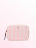 Victoria's Secret makeup pouch Heritage Stripe Pink - British product