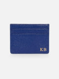 Koko Blossom personalised leather card holder (British brand)