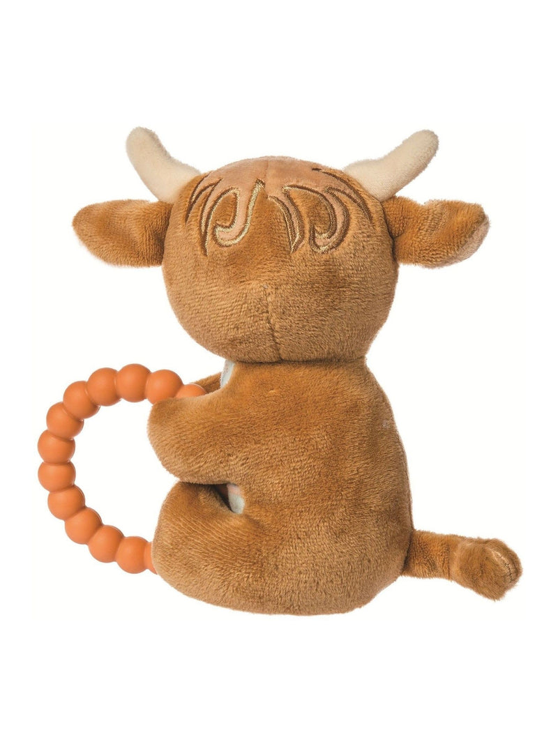 Aurora World Hetty Highland Cow rattle 10cm (British brand)