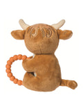 Aurora World Hetty Highland Cow rattle 10cm (British brand)