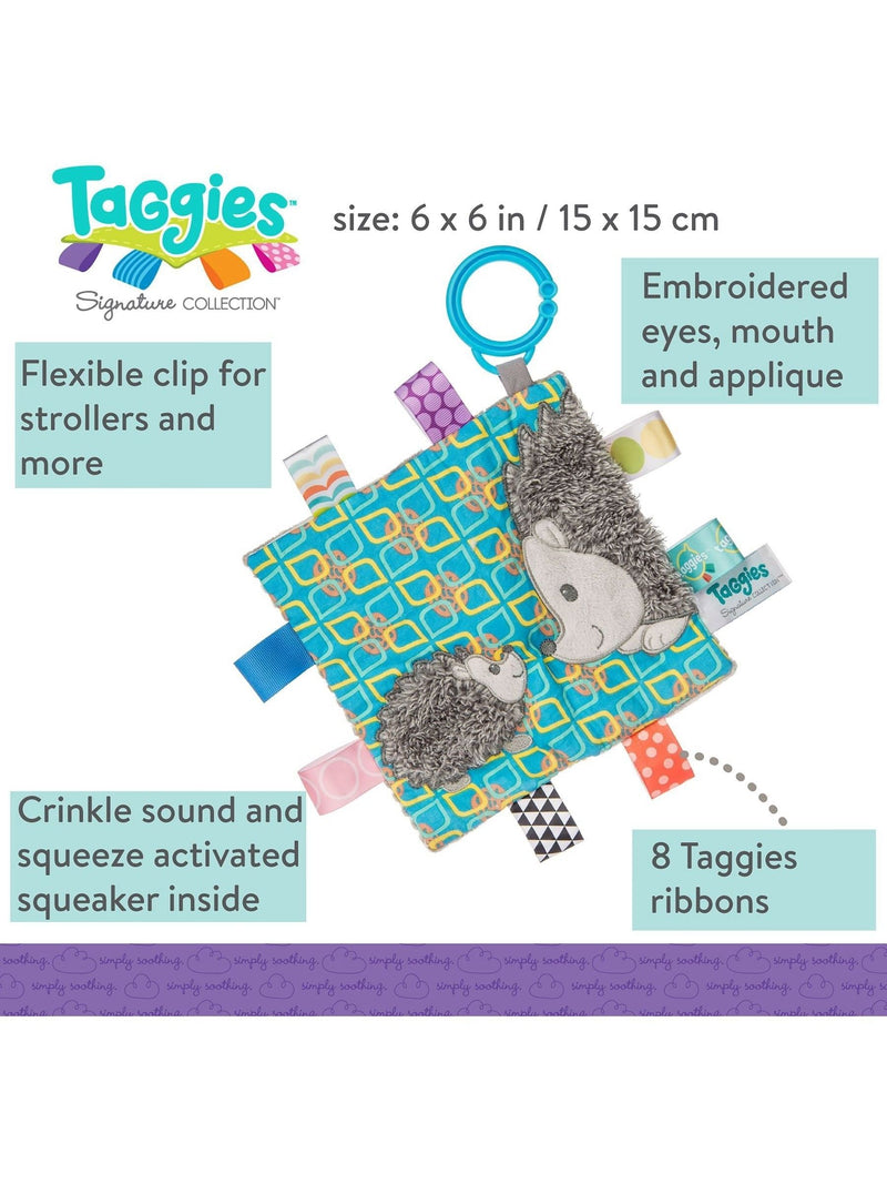 Mary Meyer Taggies Heather Hedgehog crinkle toy, imported from the UK