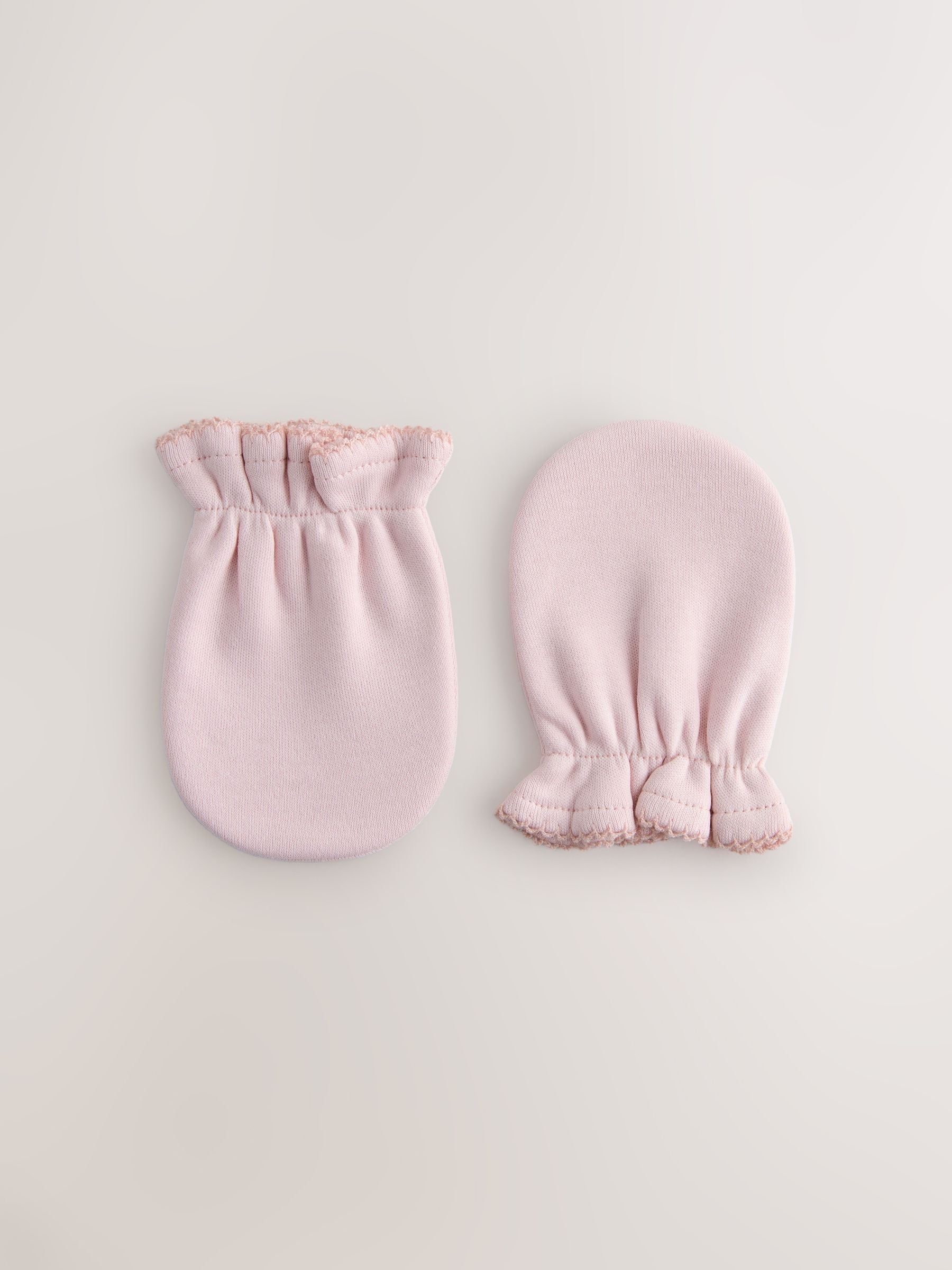 Baker by Ted Baker pink and white mittens 2 pack (British brand)