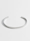 Bartlett silver tone fine bangle - British product