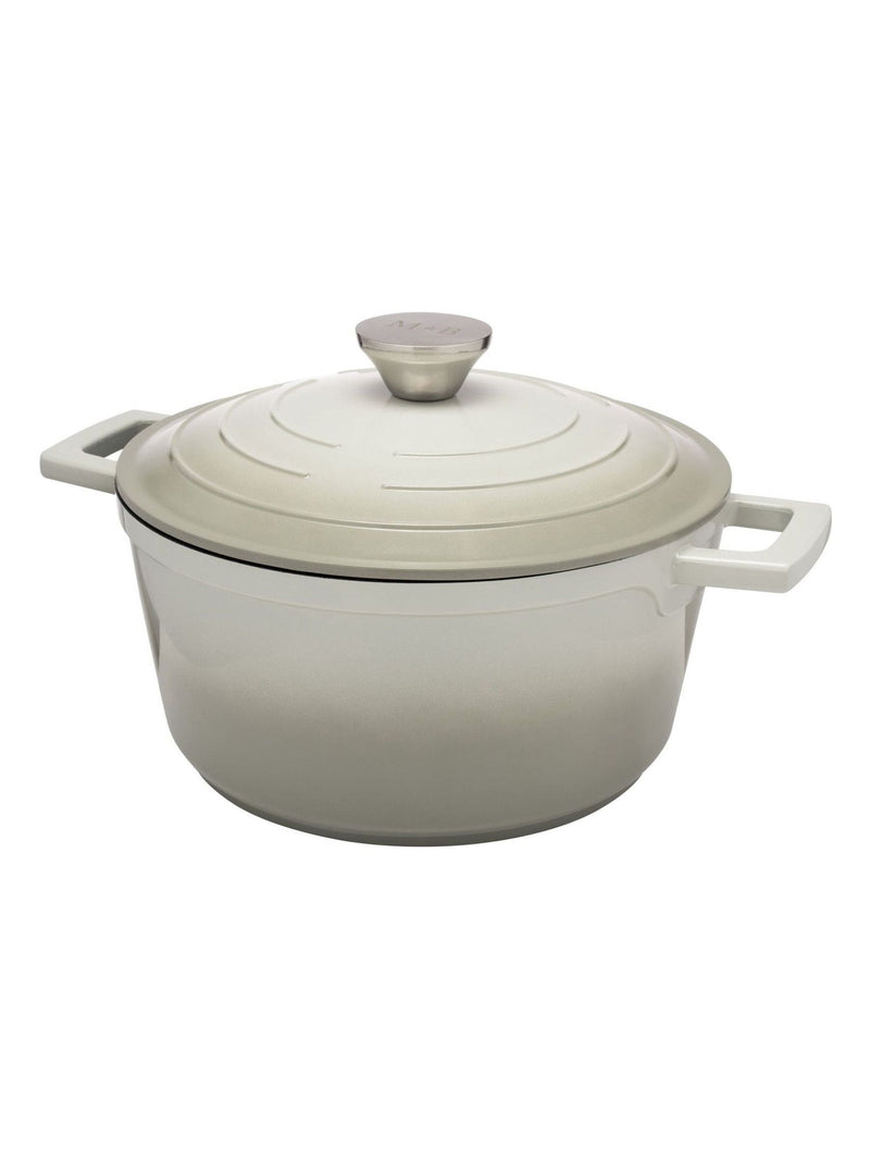 Mary Berry grey cast aluminium casserole dish 24cm, imported from the UK