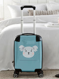 Koko Blossom personalised koala face suitcase (British brand)