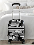 Koko Blossom personalised camoflage suitcase, imported from the UK