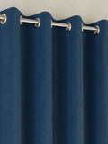 Enhanced Living navy Chester thermal blackout curtains (British brand)